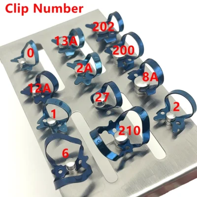 Dental Rubber Dam Clamp Set - Image 2